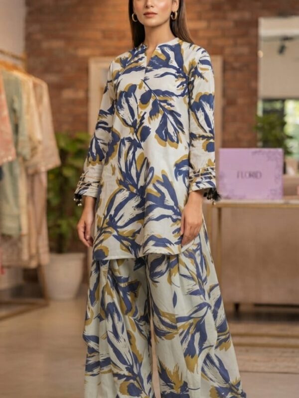 Premium quality pure lawn coord set