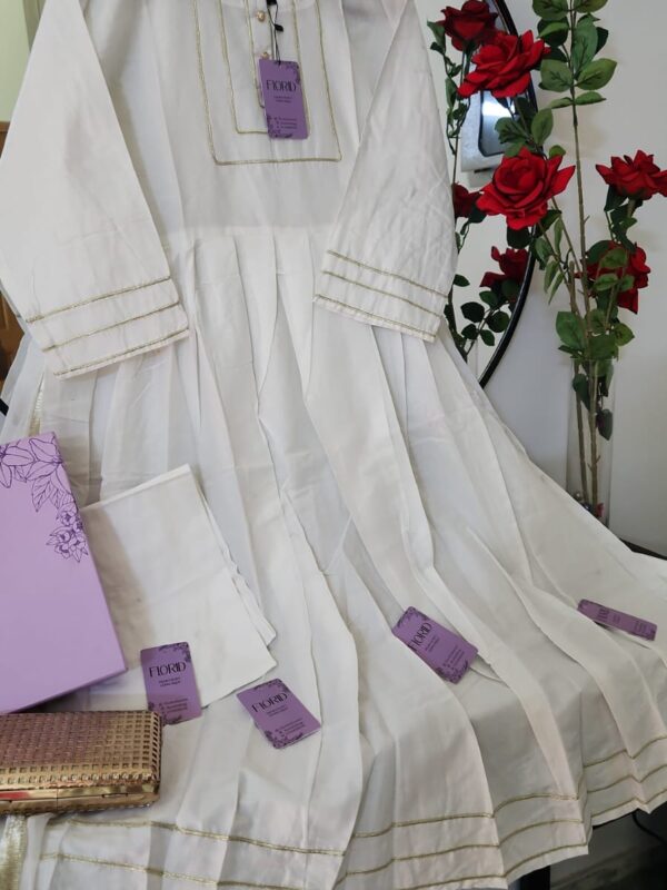 Pure lawn 3 piece frock